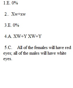 Sex-Linked Inheritance Problem Set